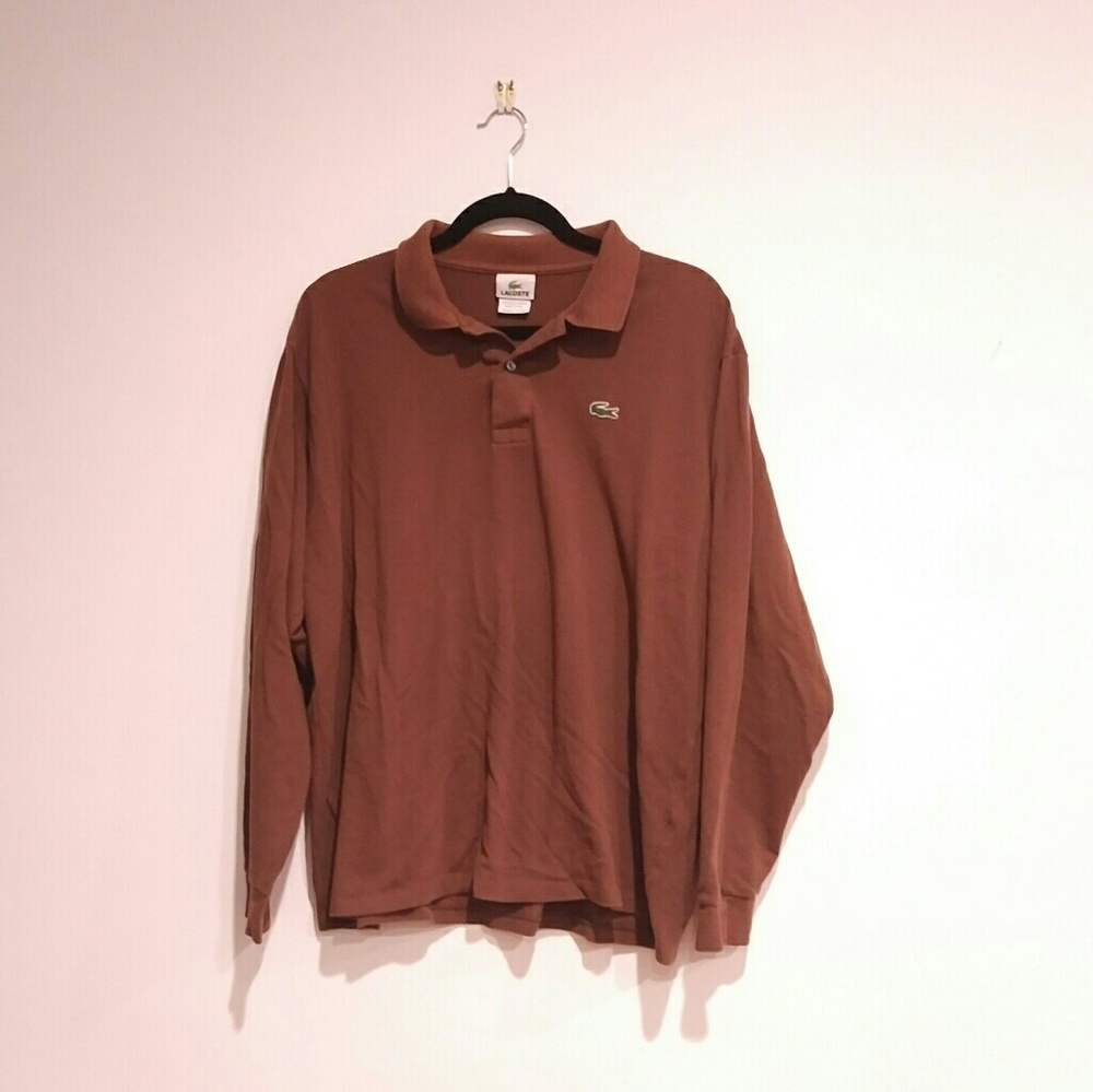 LACOSTE SIZE 7 MENS POLO SHIRT